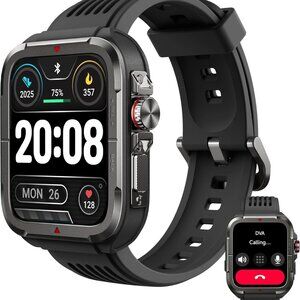 SKG Smart Watch 1.8 in Military Smartwatch for Android iPhone with Alexa R8